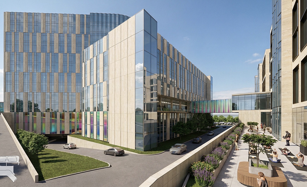 ACIBADEM HASTANESİ VE YURT BİNALARI